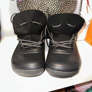 Black Crocs Boots